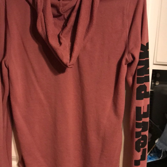 PINK fleece sweater - Picture 3 of 3